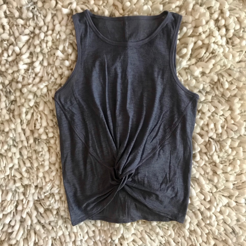 XX SOLD XX Lululemon Crescent Cropped Muscle Tank